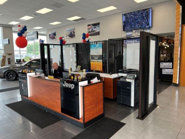 R&M Sales, Inc. Ray Chrysler Jeep Showroom Remodel