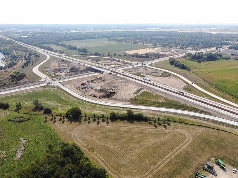 US 20 Bypass and Route 2 Interchange
